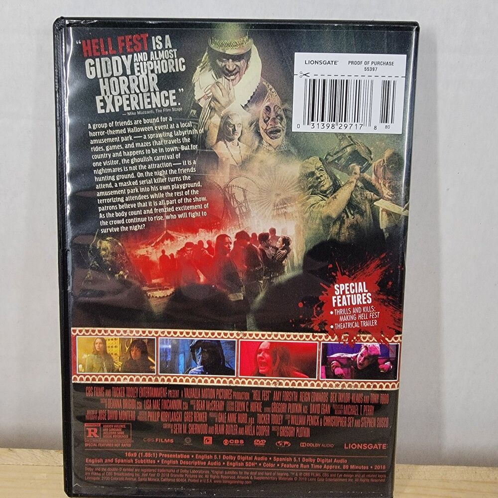 DVD Hell Fest - Picture 4 of 4